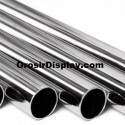 Gantungan Hanger Baju Pipa Bulat 2 Meter Stainless Krom