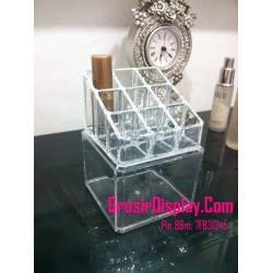 Kotak Tempat Lipstik Kutek Tingkat