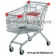 Troli Supermarket Shopping Trolley 180 Liter Troli Belanja Perlengkapan Toko Supermarket