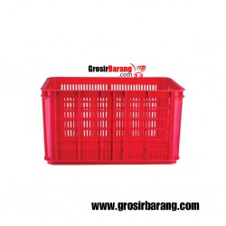 Keranjang Kontainer Plastik Atari Container Krat Lobang