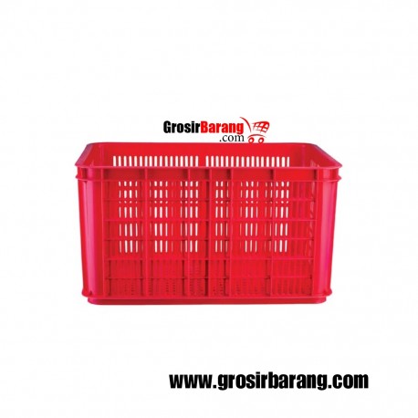 Keranjang Kontainer Plastik Atari Container Krat Lobang