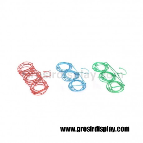 Hanger Ring Jilbab Selang 15 Lubang Tempat Kerudung Syal Kain Penutup Kepala