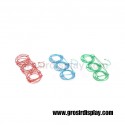 Hanger Ring Jilbab Selang 15 Lubang Tempat Kerudung Syal Kain Penutup Kepala