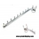 Hook Ram Suling 9 Mata Lurus Gantungan Jaring Ram Stainless