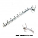 Hook Ram Suling 9 Mata Lurus Gantungan Jaring Ram Stainless