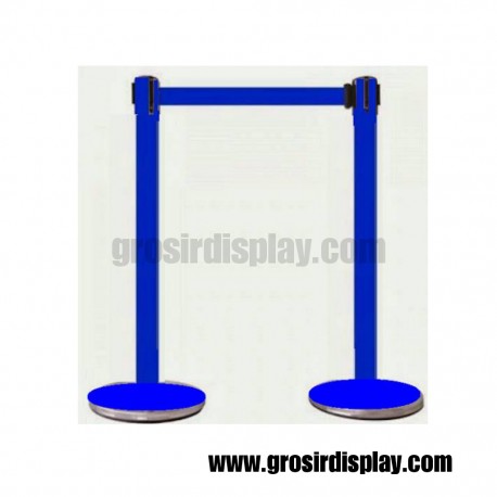 Tiang Antrian Biru Tarik