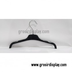 Hanger Jas JS-12 Hanger Kecil Hitam Gantungan Kemeja Butik Distro