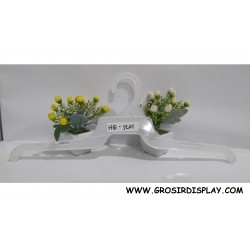 Hanger Kaos Atasan 12'' Putih HG-1201 Kualitas Super Perlengkapan Toko Butik