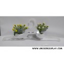 Hanger Kaos Atasan 12'' Putih HG-1201 Kualitas Super Perlengkapan Toko Butik