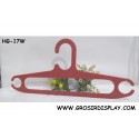 Hanger Oval 17'' Warna Merah HG-17W Kualitas Super Gantungan Pakaian