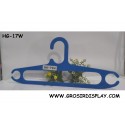 Hanger Oval 17'' Biru Kualitas Super HG-17 W Perlengkapan Toko Butik