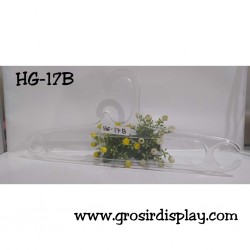 Hanger Oval Bening HG-17B Gantungan Baju 17'' Perlengkapan Toko