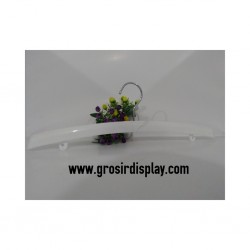 Hanger Lingerie Putih BM-53 Hanger Bra BH High Quality Perlengkapan Usaha