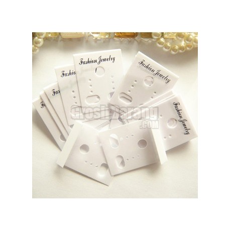 Card Anting Display Akesoris Perhiasan Gantungan Kartu Menggantung Kemasan