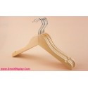 Hanger Kayu Natural Gantungan Pakaian Anak