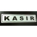 Sticker Petunjuk Tanda Tulisan Kasir Akrilik Tempel