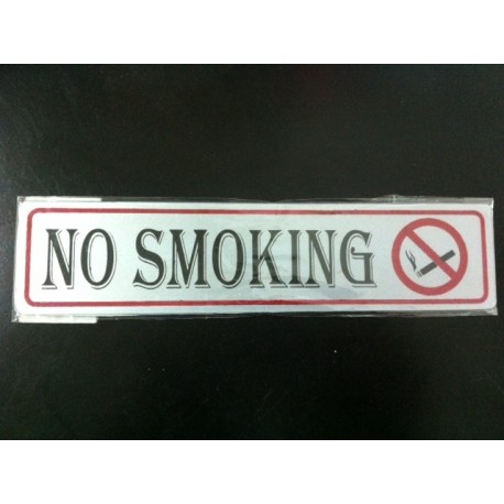 Sticker Peringatan Tanda Petunjuk Larangan No Smoking Dilarang Meroko 