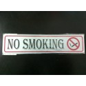 Sticker Peringatan Tanda Petunjuk Larangan No Smoking Dilarang Merokok