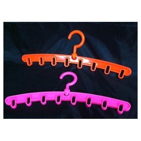 Hanger Sisir 8 lubang Warna Plastik Pajangan Jilbab Kerudung