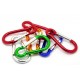 Gantungan Kunci Klip Carabiner Kait Warna Warni 