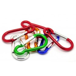 Gantungan Kunci Klip Carabiner Kait Warna Warni 