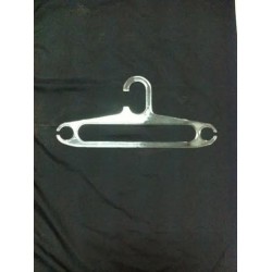 Hanger Oval Crystal Bening Gantungan Baju Kaos Dewasa