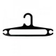 Hanger Oval Hitam Pajangan Baju Anak Display Toko Butik