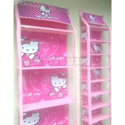 Tempat Gantungan Sepatu Vinyl Kartun Hello Kitty LV