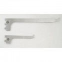 Daun Braket Penyangga Kaca Stainless 30 cm