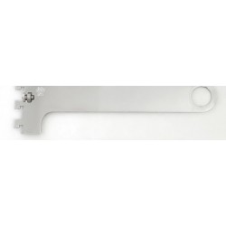 Daun Braket Hanger Pipa Bulat 25 cm