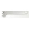 Daun Braket Hanger Pipa Bulat 25 cm