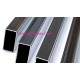 Pipa Kotak Stainless Krom 1,5 meter (1.5m)
