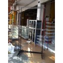 Gawang Display Baju Pakaian 2 susun Pajangan Toko 
