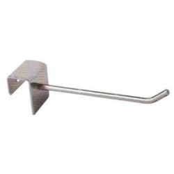 Gantungan Hook ke Pipa Kotak Stainless Krom 10 cm