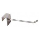 Gantungan Hook ke Pipa Kotak Stainless Krom 10 cm
