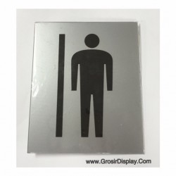 Signboard Stiker Papan Gambar Logo Pria