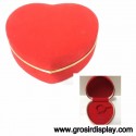 Kotak Tempat Perhiasan Love Merah List Gold