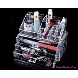 Display Rak Kosmetik 3 Tingkat Lipstik Make up