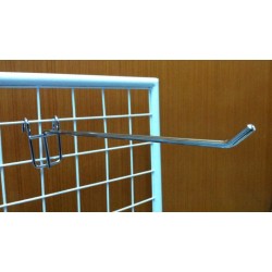 Gantungan Aksesoris Hook Ram Krom 30cm Perlengkapan Toko