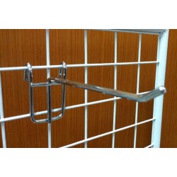 Gantungan Aksesoris Hook Ram Krom 10cm Perlengkapan Toko