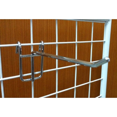 Gantungan Aksesoris Hook Ram Krom 10cm Perlengkapan Toko