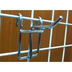 Gantungan Aksesoris Hook Ram Krom 5cm Perlengkapan Toko