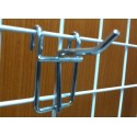Gantungan Aksesoris Hook Ram Krom 5cm Perlengkapan Toko