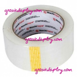 Lakban NACHI TAPE Putih Bening