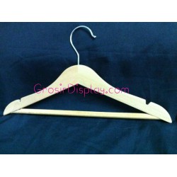 Hanger Kayu Palang Anak Gantungan Baju Display Distro