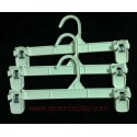 Hanger Jepit Anak Putih 25cm Display Pajangan Celana Rok