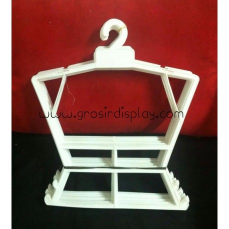 Hanger Tulang Gantungan Baju Setelan Dewasa Perlengkapan Toko