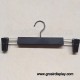 Hanger Jepit Celana Stainless Hitam