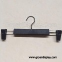 Hanger Jepit Plastik Kotak Hitam Tebal