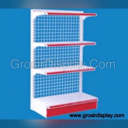 Rak Supermarket Single Display Perlengkapan Minimarket